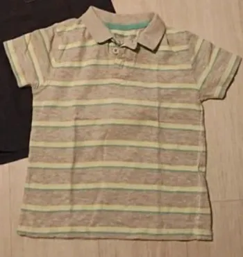polo manches courtes vertbaudet taille 6 ans