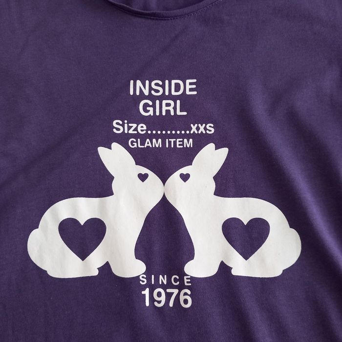Chemise de nuit femme violette taille M - photo numéro 2