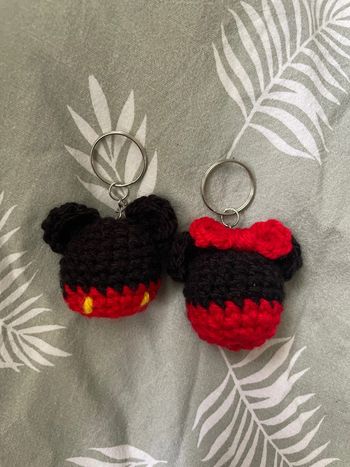 Portes clé duo Mickey et minie