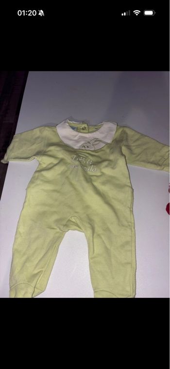 grenouillère bébé 