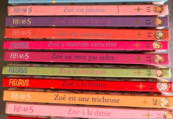 Zoé Fleurus 2€ le livre