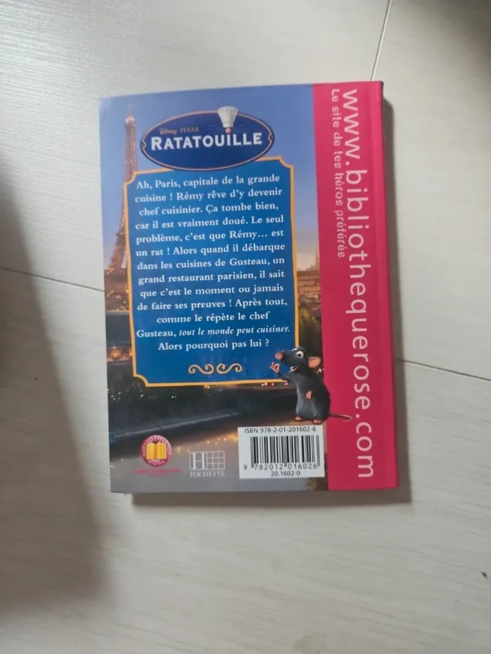 Livre Ratatouille - photo numéro 2