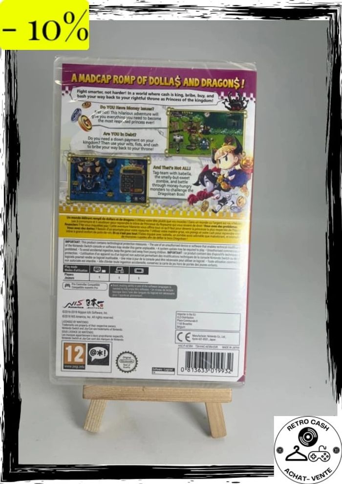 Penny punching princess switch neuf sous blister FR - photo numéro 2