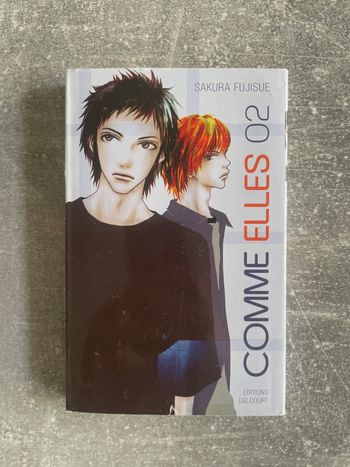 Manga Comme elles tome 2 en version française.