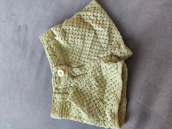 Short vert anis orchestra 2 ans