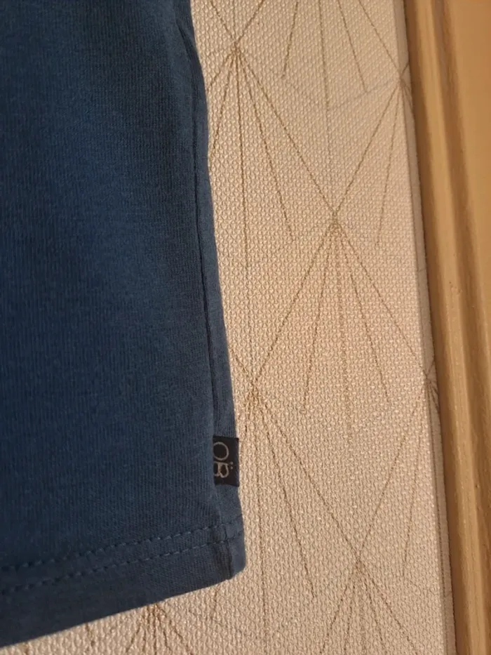 T-shirt bleu garçon comme neuf Obaïbi 23 mois - photo numéro 7