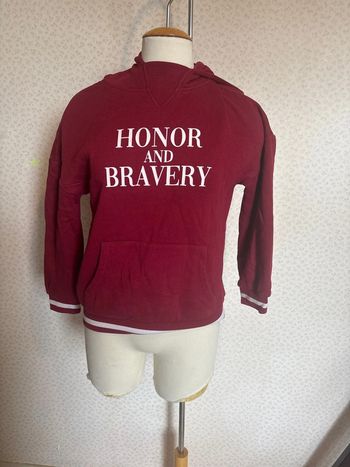 Pull ado 12ans honor and bravery marque kiabi