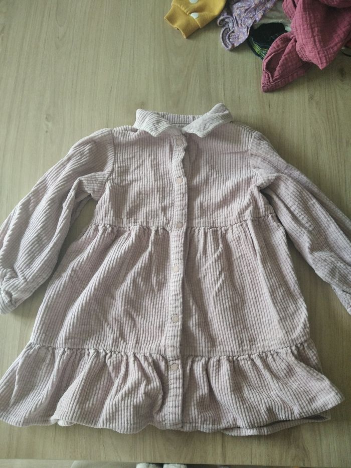 Robe velours côtelé - photo numéro 1