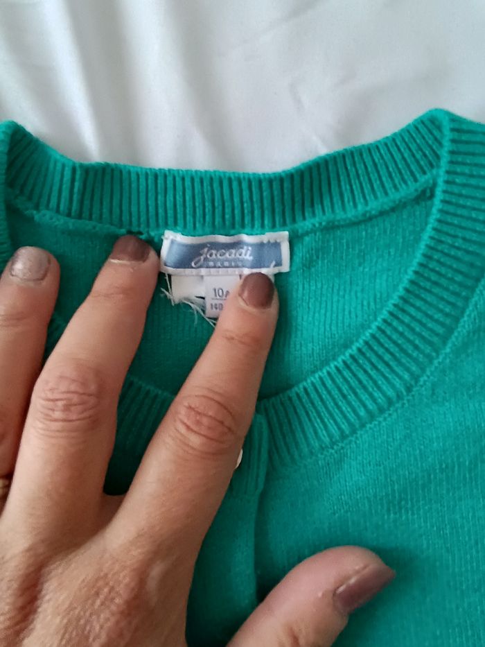 Gilet Jacadi 10 ans be - photo numéro 3