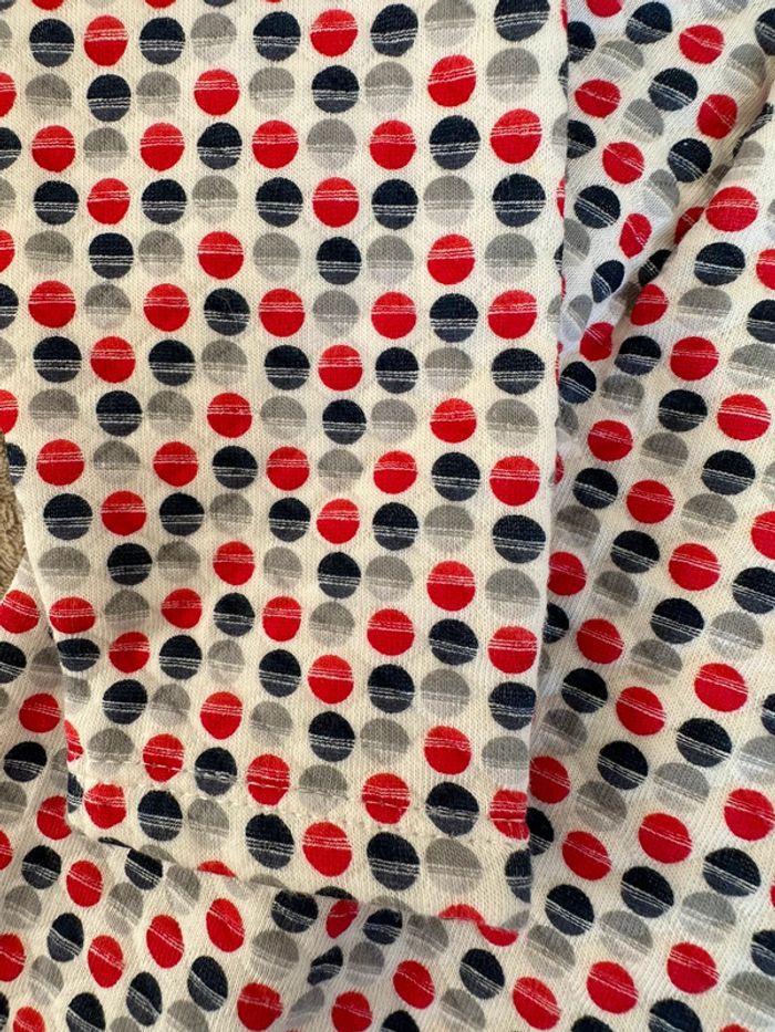 Robe en coton manches longues bébé fille 12 mois Obaïbi - photo numéro 3