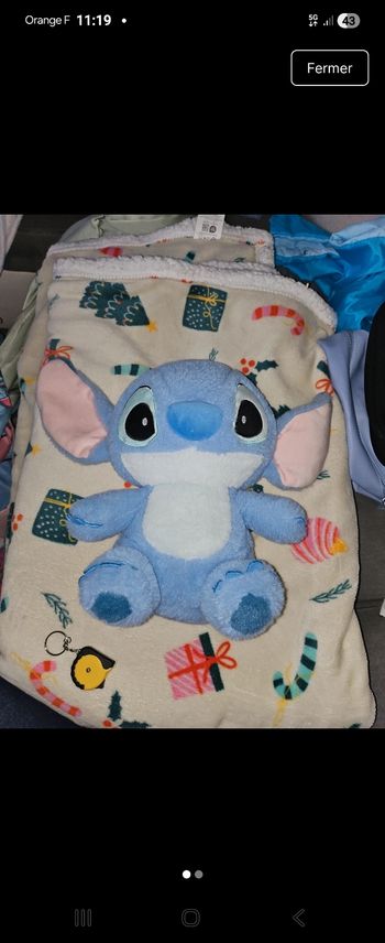 Peluche stitch 25 cm