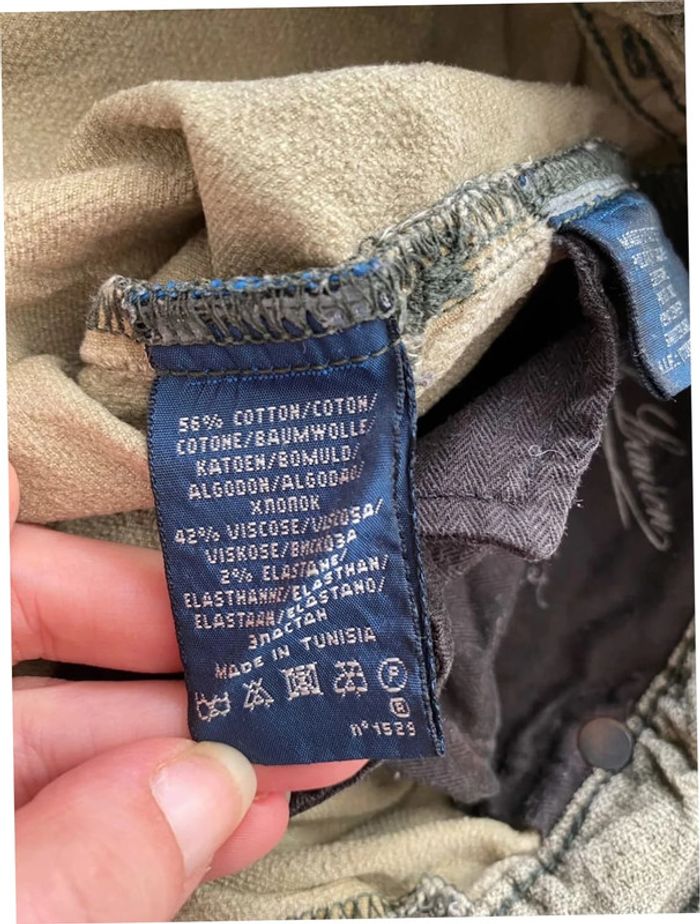 Jean slim bleu gris Ralph Lauren taille 27 - photo numéro 6