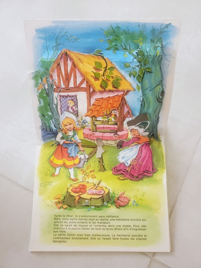 Livre Hansel et Gretel pop up 3D Hemma - photo numéro 2