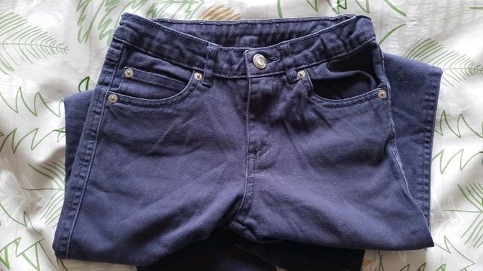 Pantalon toile fille 8 ans - photo numéro 2