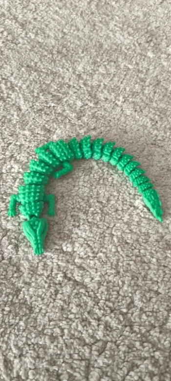 Crocodile articulé 22cm