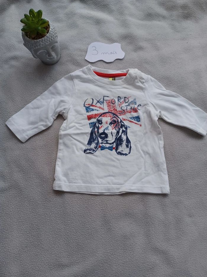 Haut manches longues chien Angleterre