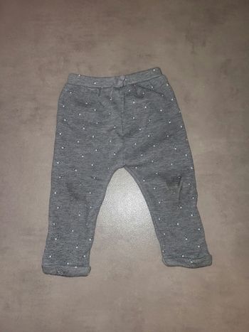 Pantalon molletonné 24 mois