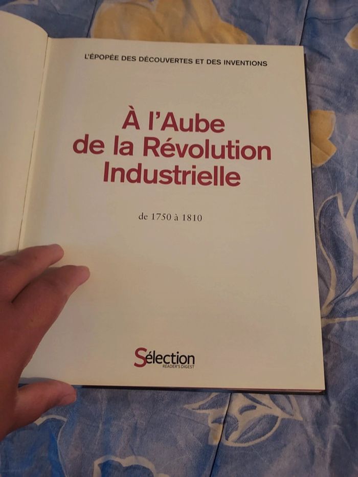 Superbe livre à l aube de la révolution industrielle neuf - photo numéro 8