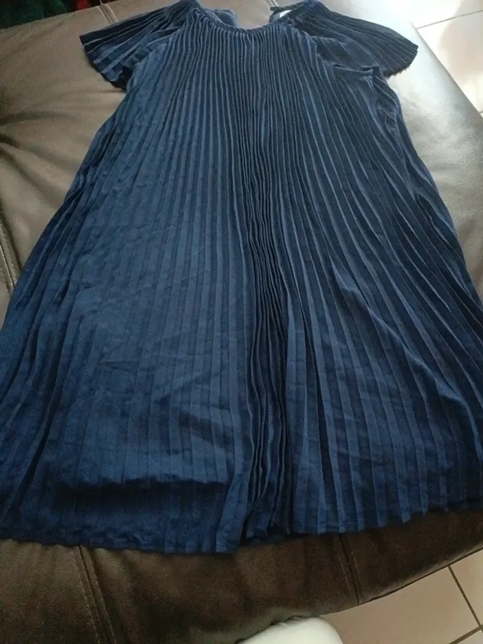Robe MNG 10 bleu bleu nuit - photo numéro 2