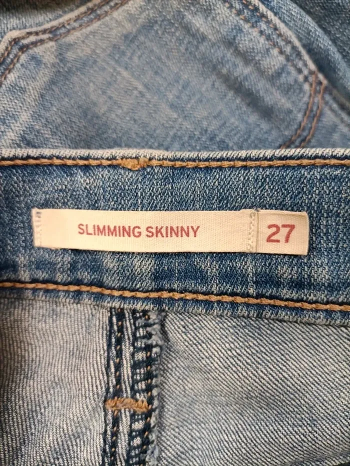 Jean Slimming Skinny Levi's - jean levis taille regular slim - taille 27 - photo numéro 7