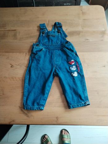 Salopette jean bébé