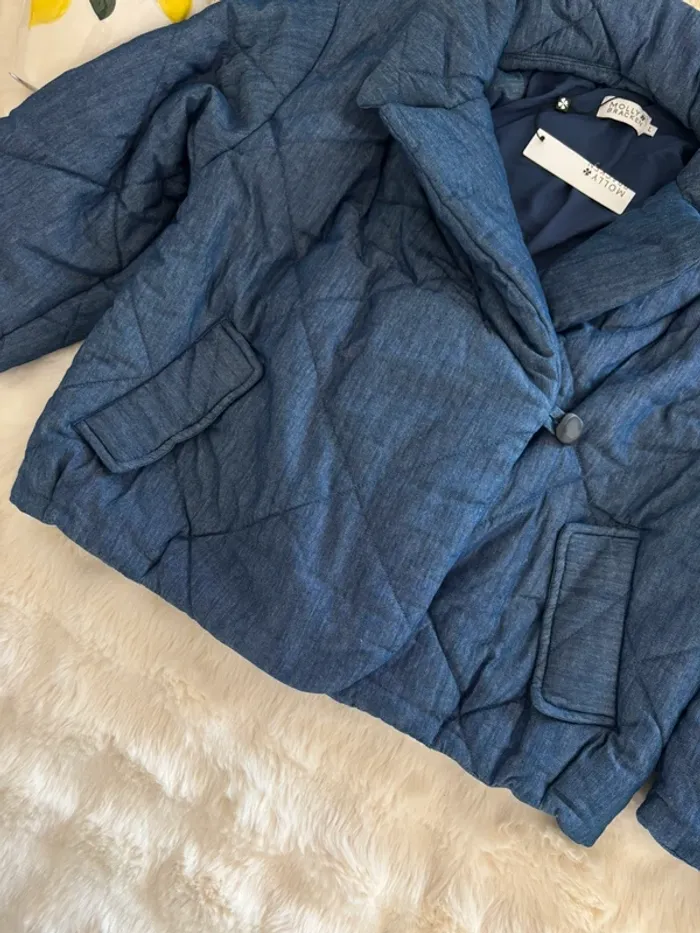 Veste bleue Molly Bracken taille L - photo numéro 5
