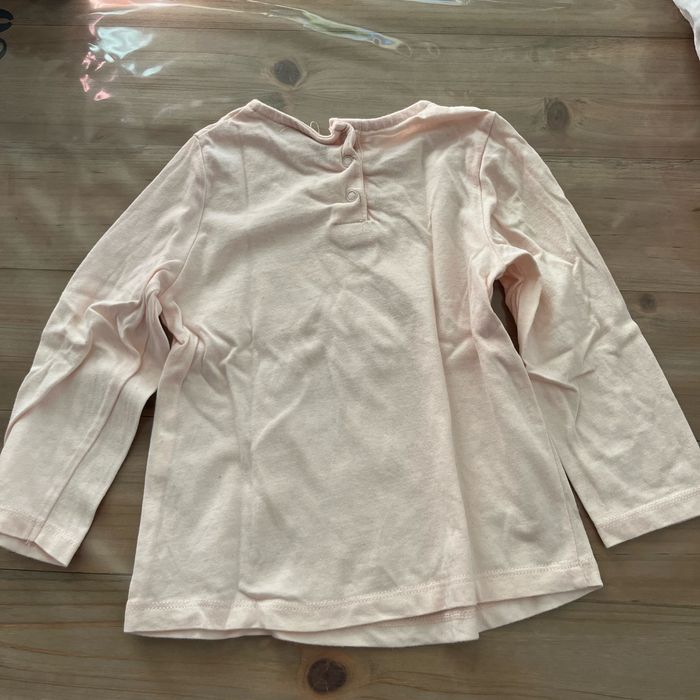 T-shirt tape à l’œil rose 18 mois - photo numéro 3