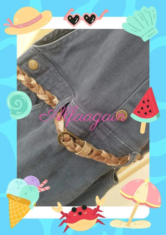 Robe salopette Lili marelle 8ans - photo numéro 5