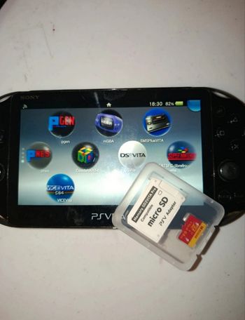 Carte mémoire pour PS VITA avec 5000 jeux préinstallé + jailbreak 