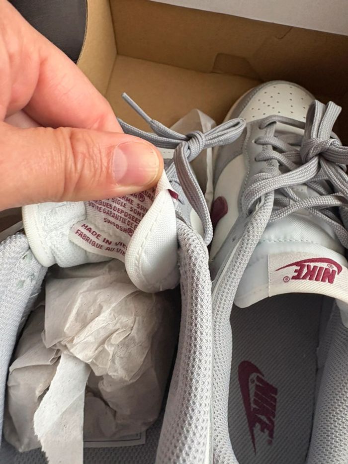 Nike Dunk Low W – Rosewood – neuves – taille 41 EU - photo numéro 8