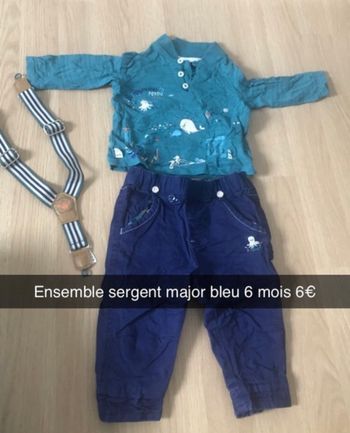 Ensemble 6 mois avec bretelle