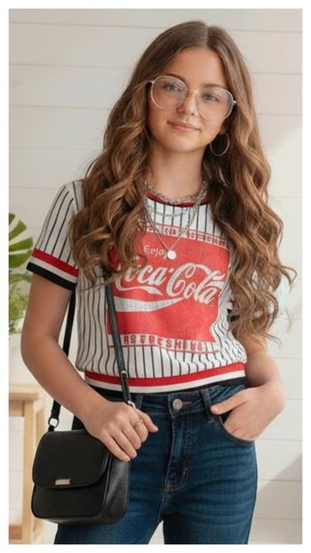 T-Shirt coca cola 12 ans