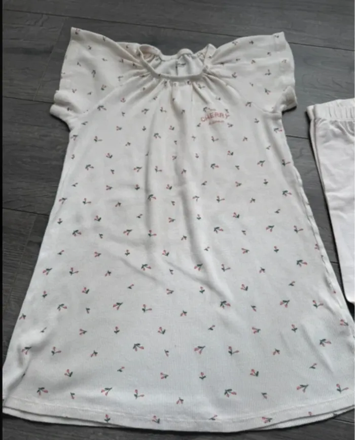 Pyjama chemise de nuit 2 en 1 Vertbaudet fille 8 ans - photo numéro 3
