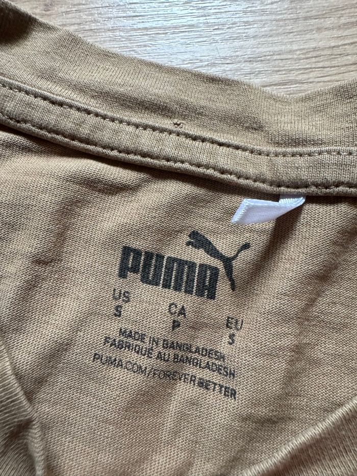 Tshirt Puma marron clair - photo numéro 4