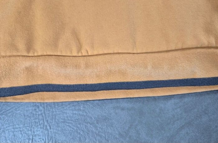 Sweat orange 12 ans loup brodé effet origami A30 - photo numéro 8