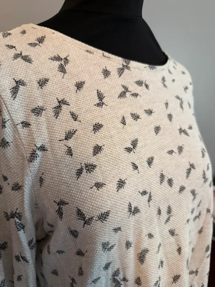 Blouse imprimée feuille - photo numéro 2