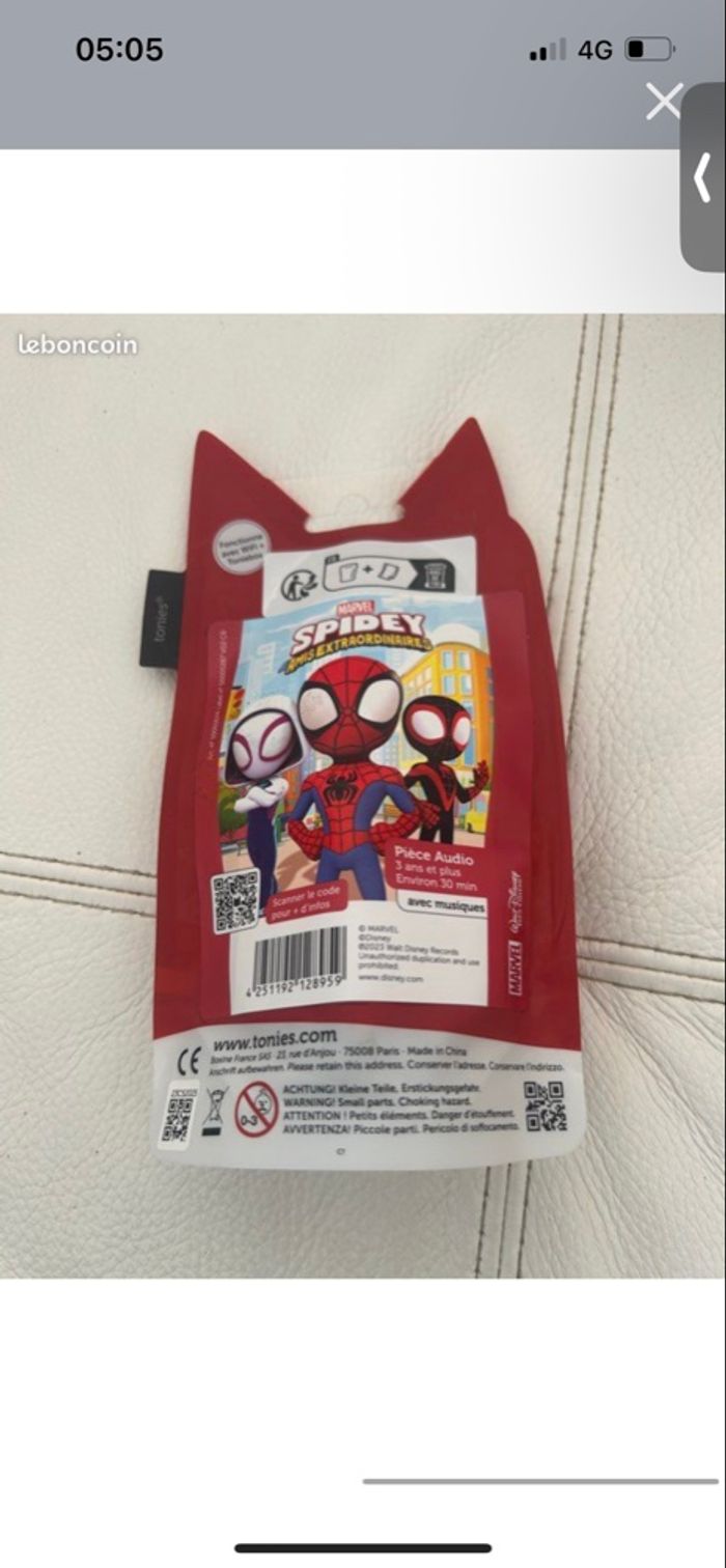 Figurine tonies pour toniebox neuve - photo numéro 2