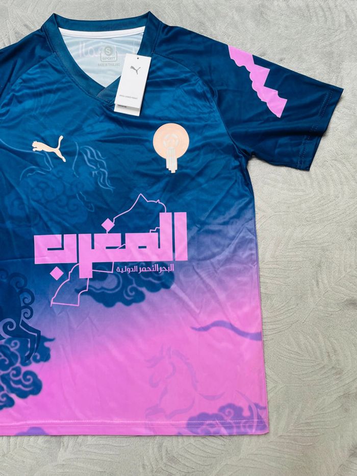 Maillot concept foot Maroc violet taille S - photo numéro 3