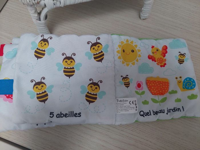 Tourbillon - livre tissus Dans le jardin - photo numéro 4