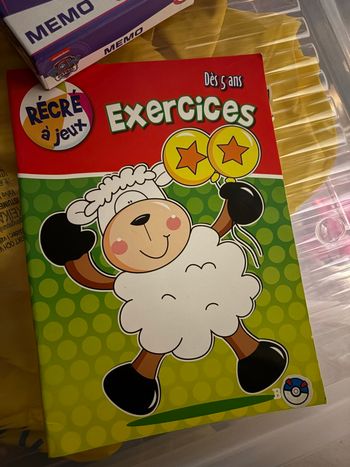 Cahier d’exercices de coloriage 