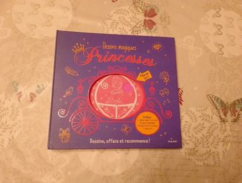 Livre dessins magiques Princesse