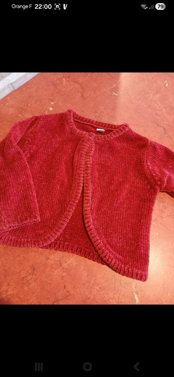 Gilet fille taille 36 mois