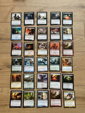 Lot de 30 cartes Magic The Gathering DeckMaster