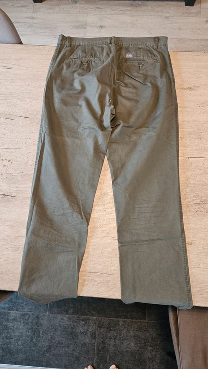 Pantalon homme kaki tirant sur le gris, Tex Man, taille 44 - photo numéro 7
