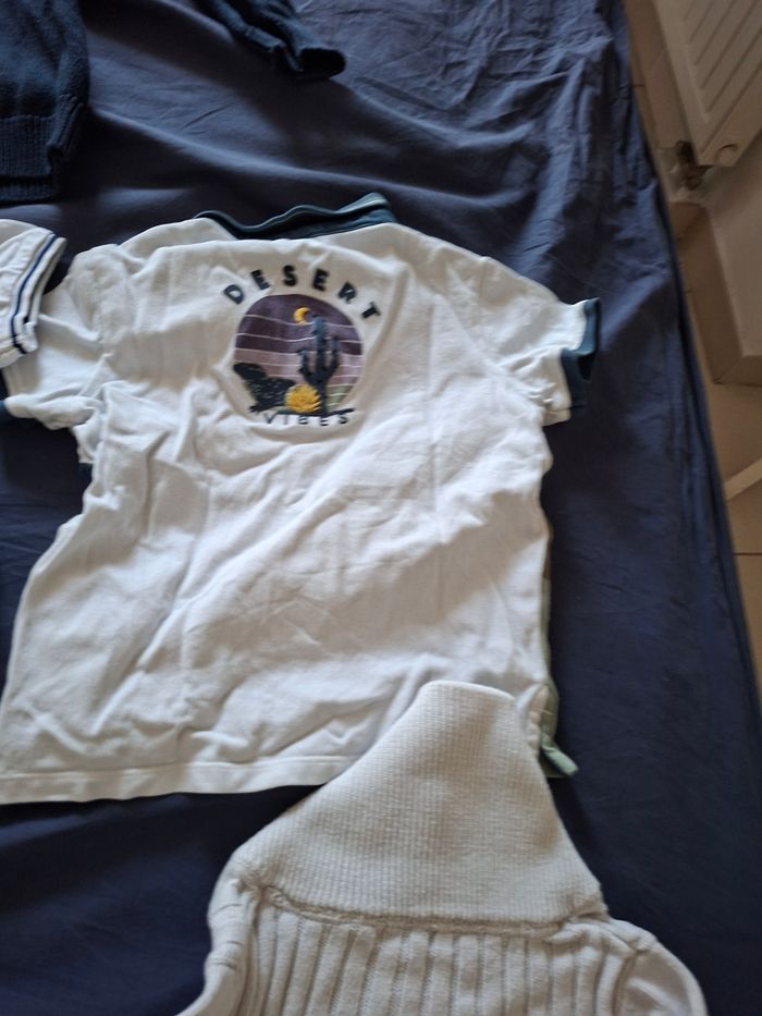 Lot 5 ans polo pull sergent major kiabi... - photo numéro 9