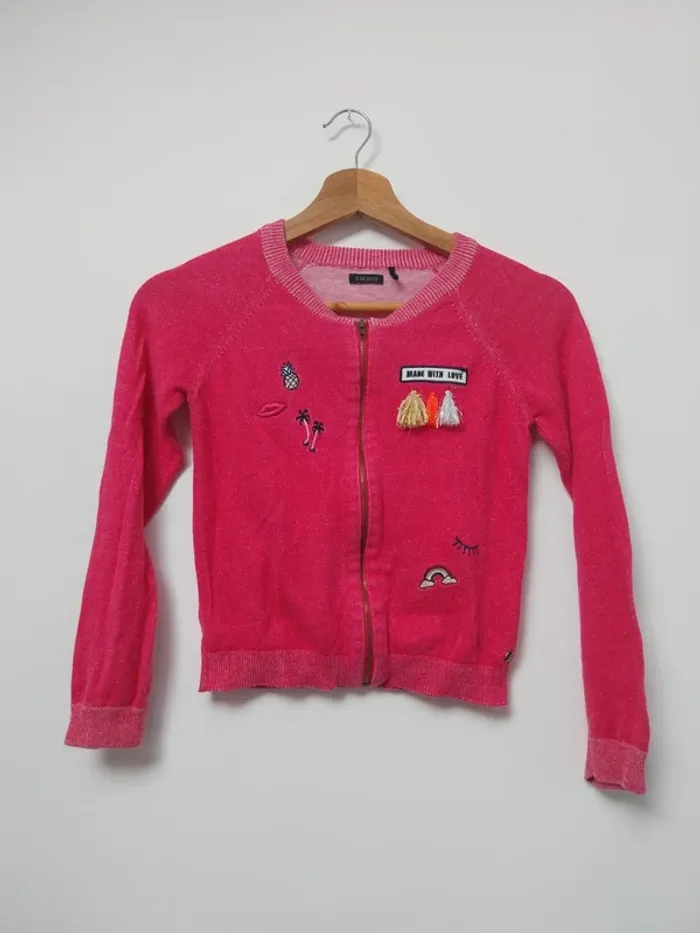 Veste rose Ikks 10 ans