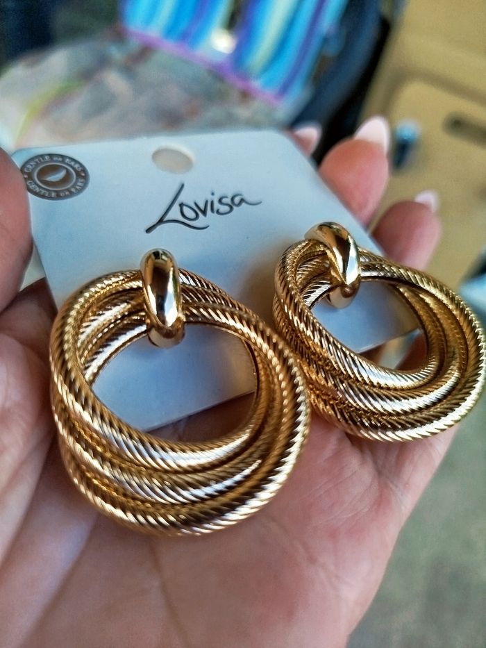 Grosses Boucles d'oreilles LOVISA - photo numéro 2