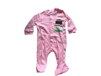 Grenouillère rose 0-3 mois