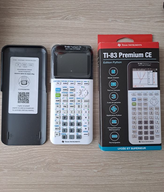 Calculatrice Ti 83 premium CE PYTHON - photo numéro 2