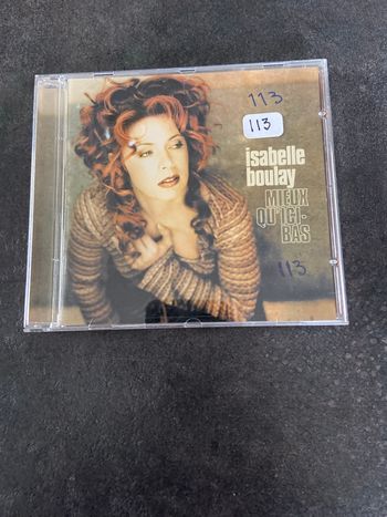 Album Isabelle Boulay Mieux qu’ici -bas 